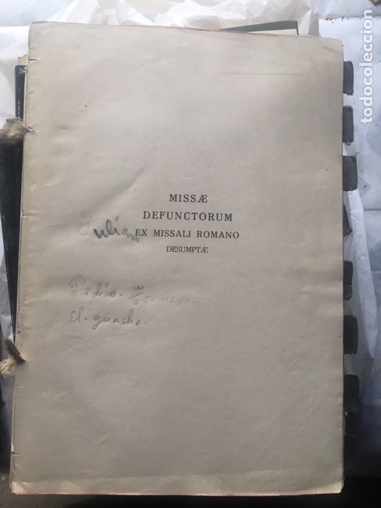 Libros antiguos: Missae - Foto 4