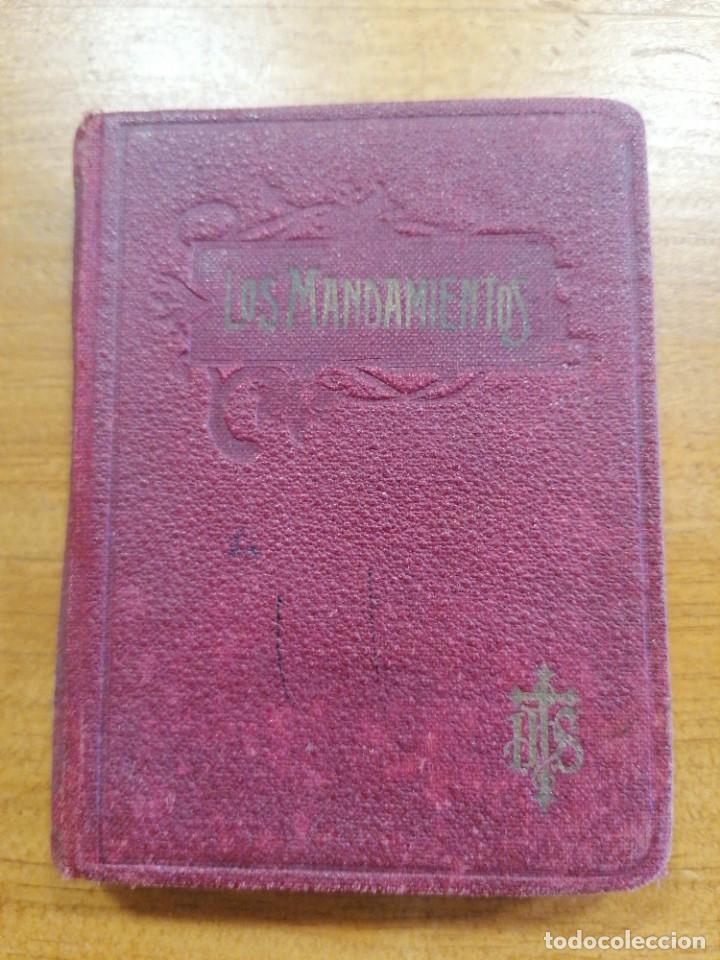 Libri antichi: Libro los mandamientis 1931