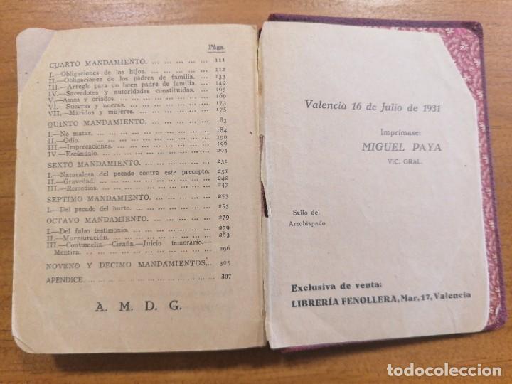 Libros antiguos: Libro los mandamientis 1931 - Foto 5