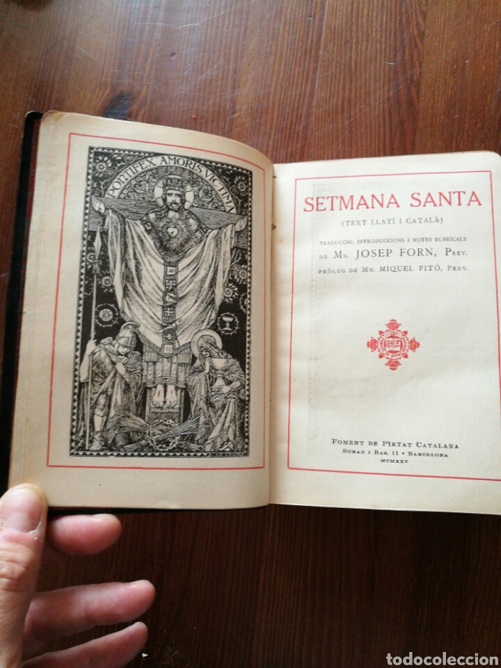 Libros antiguos: SETMANA SANTA - Foto 1