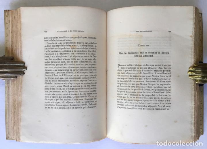 Libros antiguos: INTRODUCCI&Oacute; A LA VIDA DEVOTA. - SALES, Sant Francesc de. - Foto 7