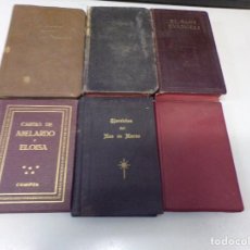 Libros antiguos: LOTE DE 6 LIBROS RELIGION ANTIGUOS. Lote 269147138