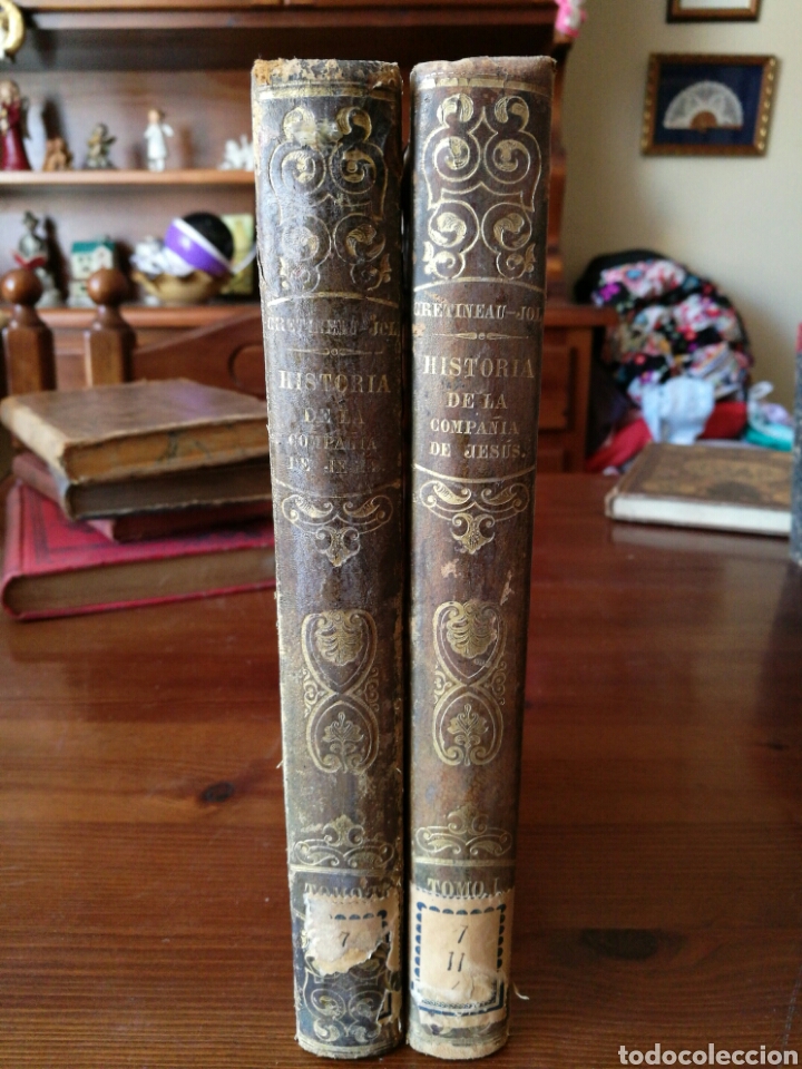 Libri antichi: HISTORIA DE LA COMPA&Ntilde;IA DE JESUS
