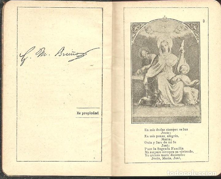 Libros antiguos: DEVOCIONARIO DE LA JUVENTUD - Foto 2