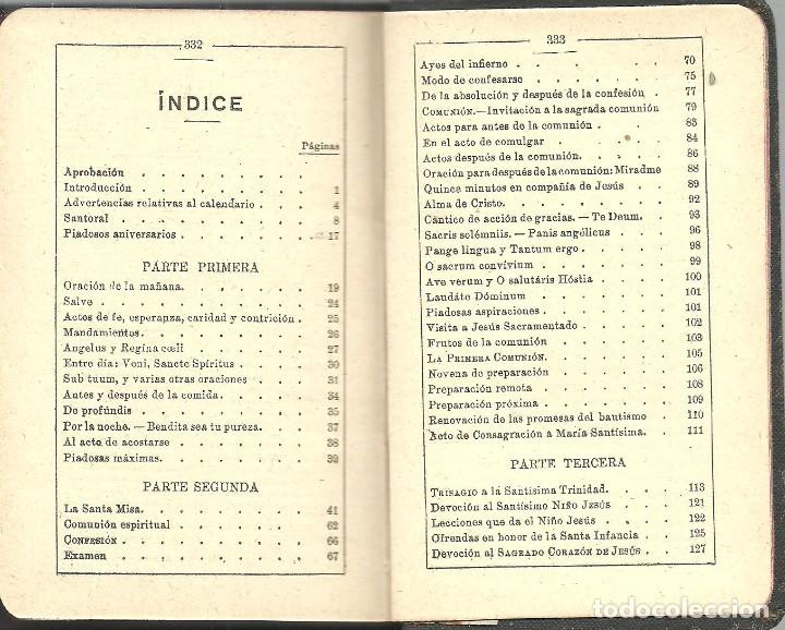 Libros antiguos: DEVOCIONARIO DE LA JUVENTUD - Foto 5