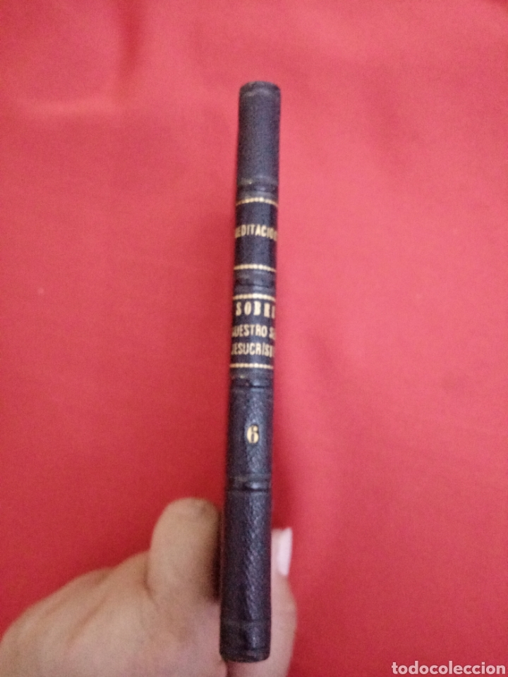 Libri antichi: Meditaciones seg&uacute;n el m&eacute;todo de San Ignacio sobre la vida y misterios de Nuestro Se&ntilde;or - 1879 tomo 6