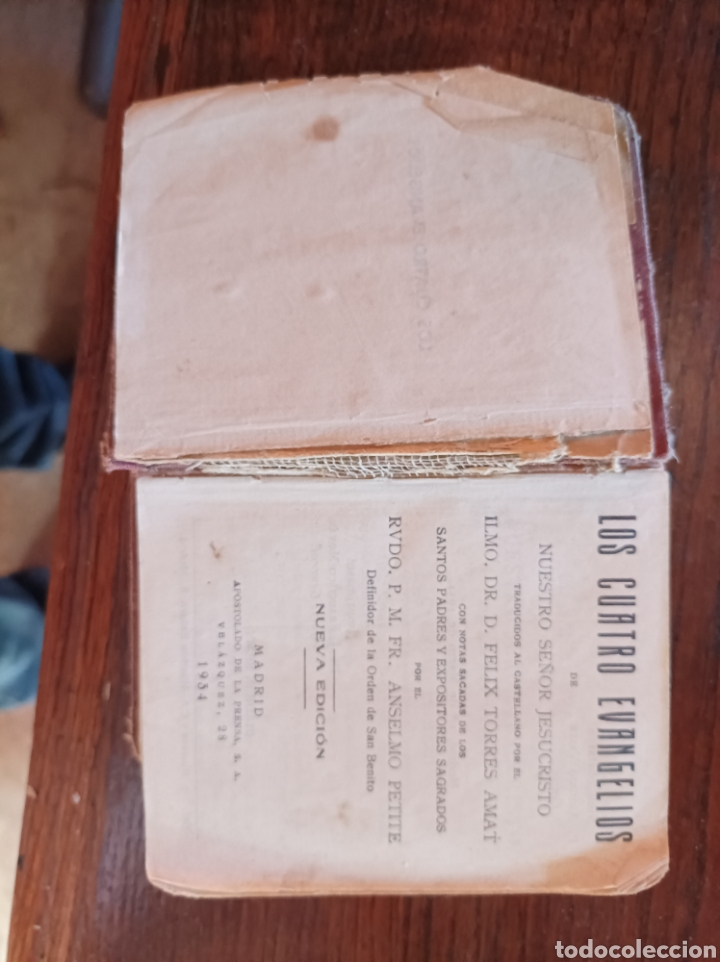 Libros antiguos: Los cuatro evangelios - Foto 1