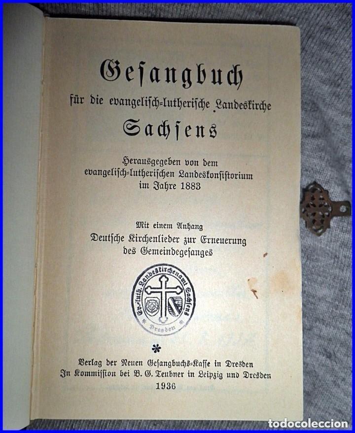 Libros antiguos: LIBRO RELIGIOSO en alem&aacute;n - Foto 4