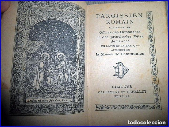 Libros antiguos: LIBRO RELIGIOSO en lat&iacute;n - Foto 6