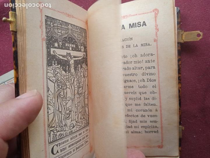 Libros antiguos: Ramillente de Oro. Devocionario. 1900. Regular estado - Foto 5
