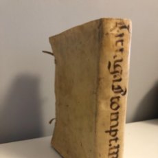 Livres anciens: AÑO 1721 – PROMPTUARIO DE LA THEOLOGIA MORAL / FRANCISCO LARRAGA - EN PERGAMINO, EXCELENTE ESTADO. Lote 282206428