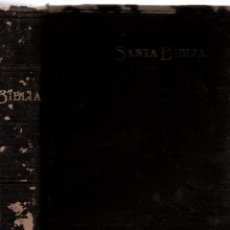 Libros antiguos: SANTA BIBLIA VERSIÓN CIPRIANO DE VALERA - SOCIEDAD BÍBILICA MADRID, 1917. Lote 284716743