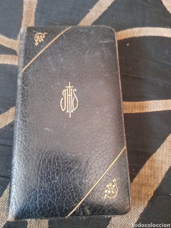 Livres anciens: Oraciones por J.A de Lavalle de 1925, tapas de piel filo de oro