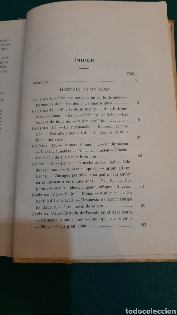 Libros antiguos: UNA ROSA DESHIJADA SANTA TERESINA DEL NIÑO JESÚS CARMELITA 1925 Buen estado - Foto 4 - 286319433