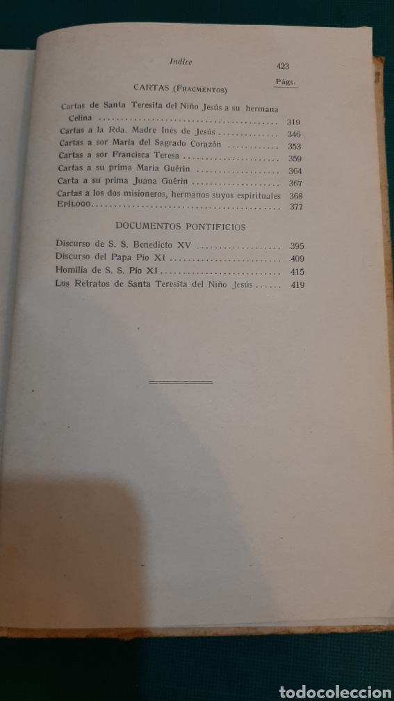 Libros antiguos: UNA ROSA DESHIJADA SANTA TERESINA DEL NIÑO JESÚS CARMELITA 1925 Buen estado - Foto 6 - 286319433