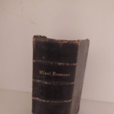 Libros antiguos: MISAL ROMANO PARA USO DE LOS FIELES PP ANASTASIO G Y PEDRO G 1891. Lote 286739293