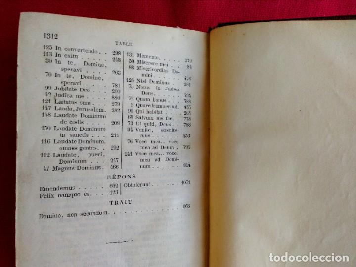 Libros antiguos: Libro antiguo 1896 Paroissien - Foto 7