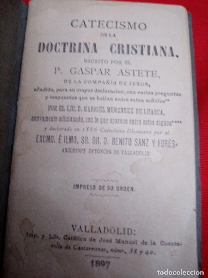 Libri antichi: CATECISMO DE LA DOCTRINA CRISTIANA.ESCRITO POR EL P. GASPAR ASTETE
