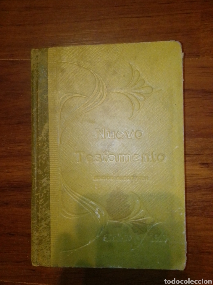 Libros antiguos: Nuevo Testamento 1910 - Foto 1