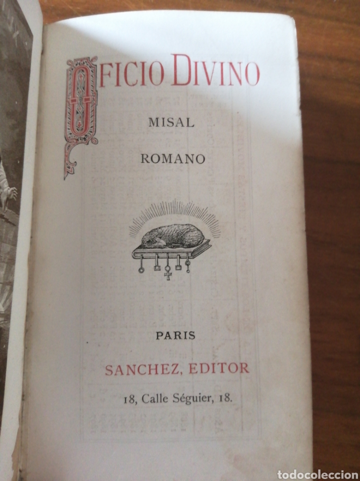 Libros antiguos: OFICIO DIVINO - MISAL ROMANO - Foto 10