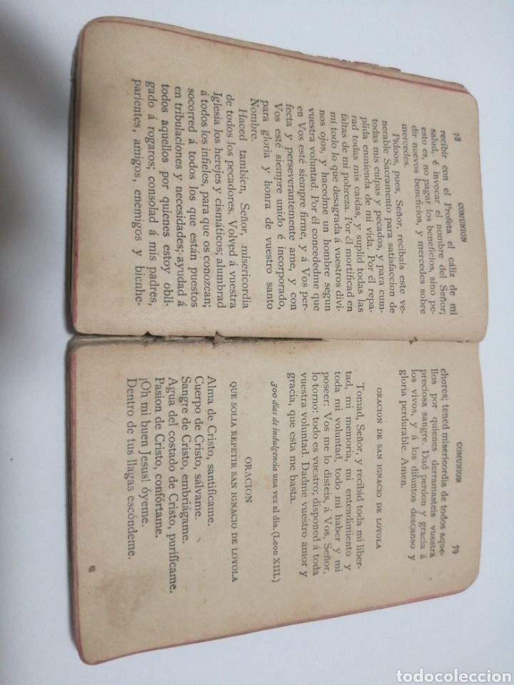 Libros antiguos: DEVOCIONARIO MANUAL LIBRO ANTIGUO - Foto 3
