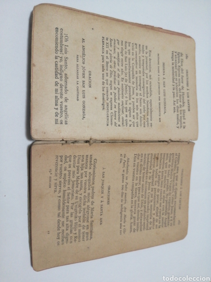 Libros antiguos: DEVOCIONARIO MANUAL LIBRO ANTIGUO - Foto 4