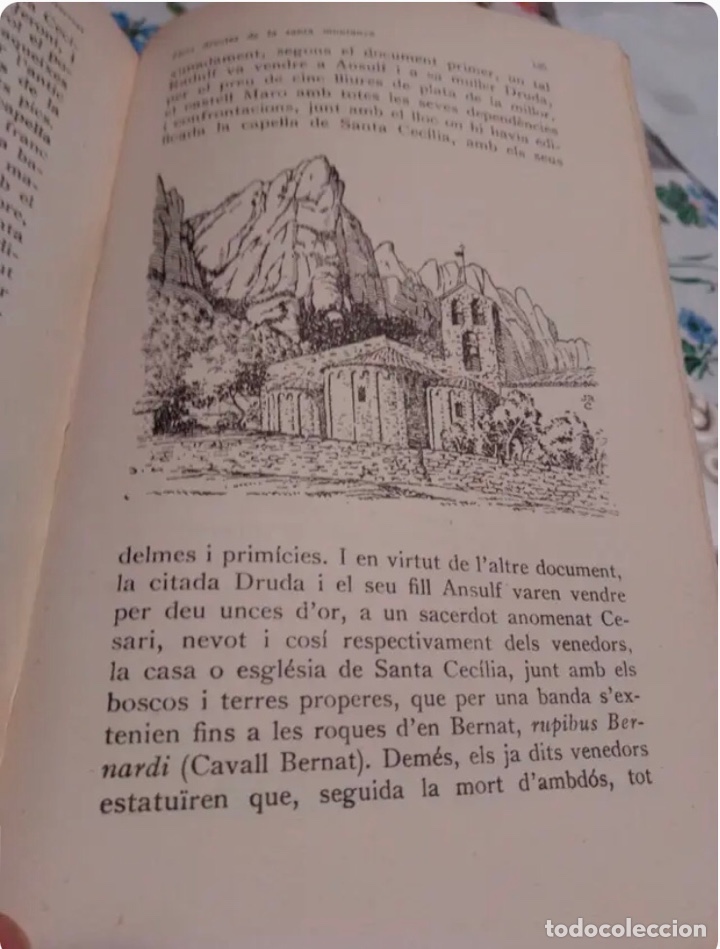 Libros antiguos: POMELL HIST&Ograve;RIC DE MONTSERRAT - Foto 5