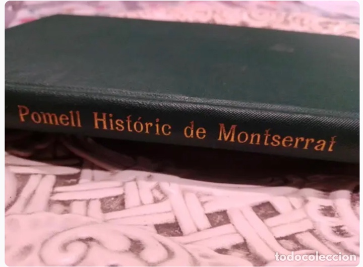 Libros antiguos: POMELL HIST&Ograve;RIC DE MONTSERRAT - Foto 10