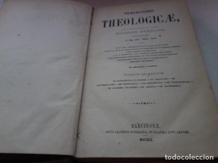 Libros antiguos: REFLEXIONES TEOL&Oacute;GICAS. JOANNES PERRONE. 1860 - Foto 1