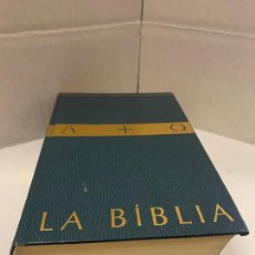 Libros antiguos: LA BIBLIA AMB EL NOU TESTAMENT -EN CATALÀ-. 1993. PRECIOSO EJEMPLAR, UNAS 2.000PGS , 21X14CM. Lote 301701853