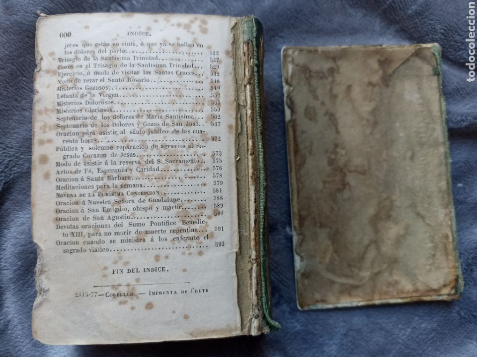 Libros antiguos: Oficio divino, Paris, 1869. - Foto 5