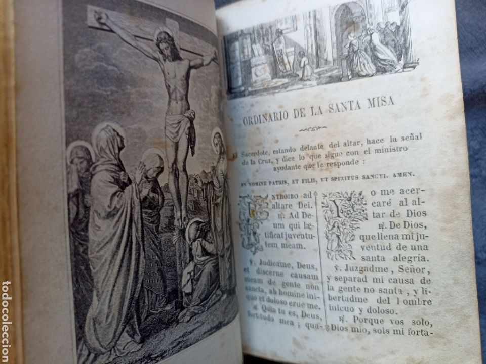 Libros antiguos: Oficio divino, Paris, 1869. - Foto 6