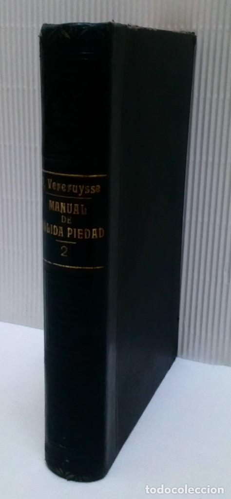 MANUAL DE SÓLIDA PIEDAD. TOMO 2. AÑO 1925. (Libros Antiguos, Raros y Curiosos - Religión)