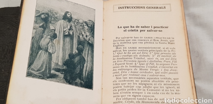 Libros antiguos: Guia del Cristi&agrave; 1925 Devocionari - Foto 3
