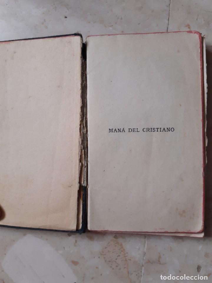 Libros antiguos: O57. Man&aacute; del cristiano - Foto 2