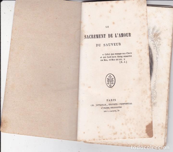 Libros antiguos: Le Sacrement DAMour librito - Foto 3