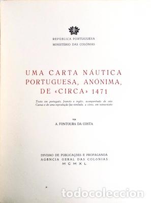 Carta náutica portuguesa