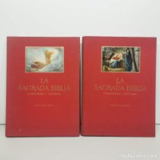 Libros antiguos: LA SAGRADA BIBLIA - COMPEDIADA E ILUSTRADA - FRANCO PERLATTI, ALBERTO SALOMONE - RICORDI / 16.095