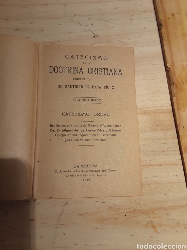 Libros antiguos: Catecismo 2 grado - Foto 2