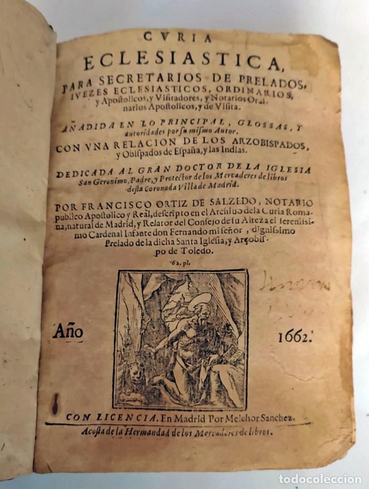 Libros antiguos: AÑO 1662. LIBRO ESPAÑOL DEL SIGLO XVII DE 360 AÑOS DE ANTIGÜEDAD. - Foto 8 - 314448883