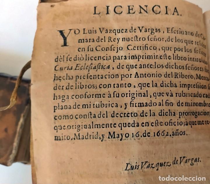 Libros antiguos: AÑO 1662. LIBRO ESPAÑOL DEL SIGLO XVII DE 360 AÑOS DE ANTIGÜEDAD. - Foto 17 - 314448883