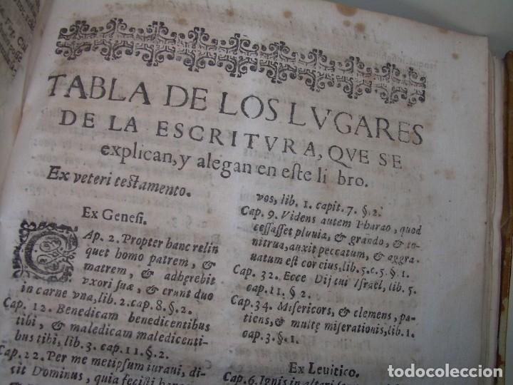 Libros antiguos: LIBRO TAPAS DE PERGAMINO... A&Ntilde;O.1644 - Foto 5