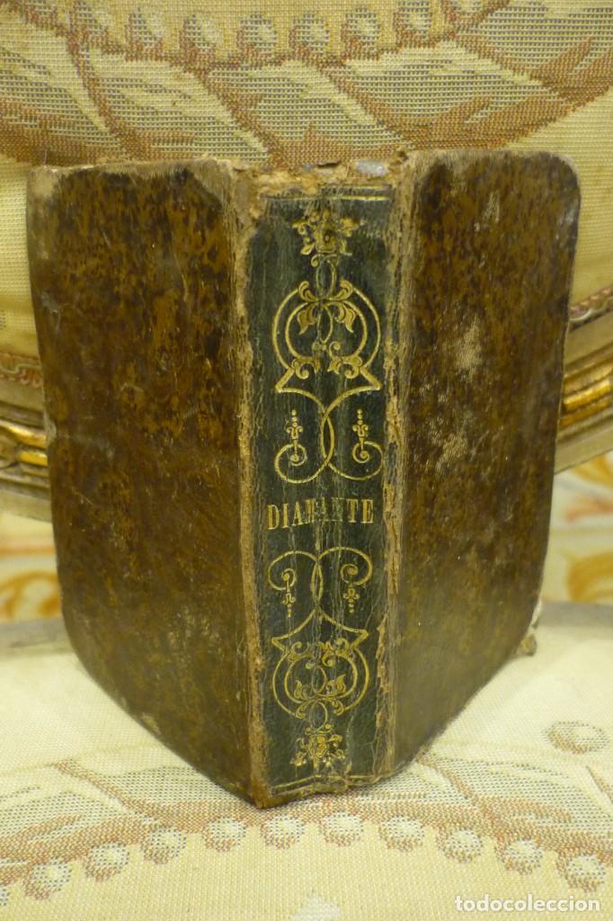 Libros antiguos: EL DIAMANTE PASIONARIO. CONTIENE DEVOCIONARIO Y SEMANA SANTA. MADRID 1849. ILUSTRADO.