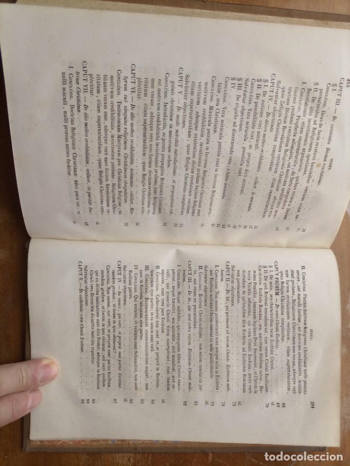 Libros antiguos: 1861 Institutiones teologicae 1, 3 y 4 - Foto 7