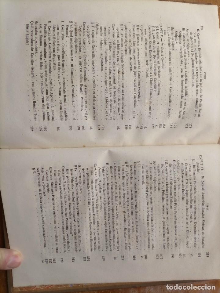 Libros antiguos: 1861 Institutiones teologicae 1, 3 y 4 - Foto 9