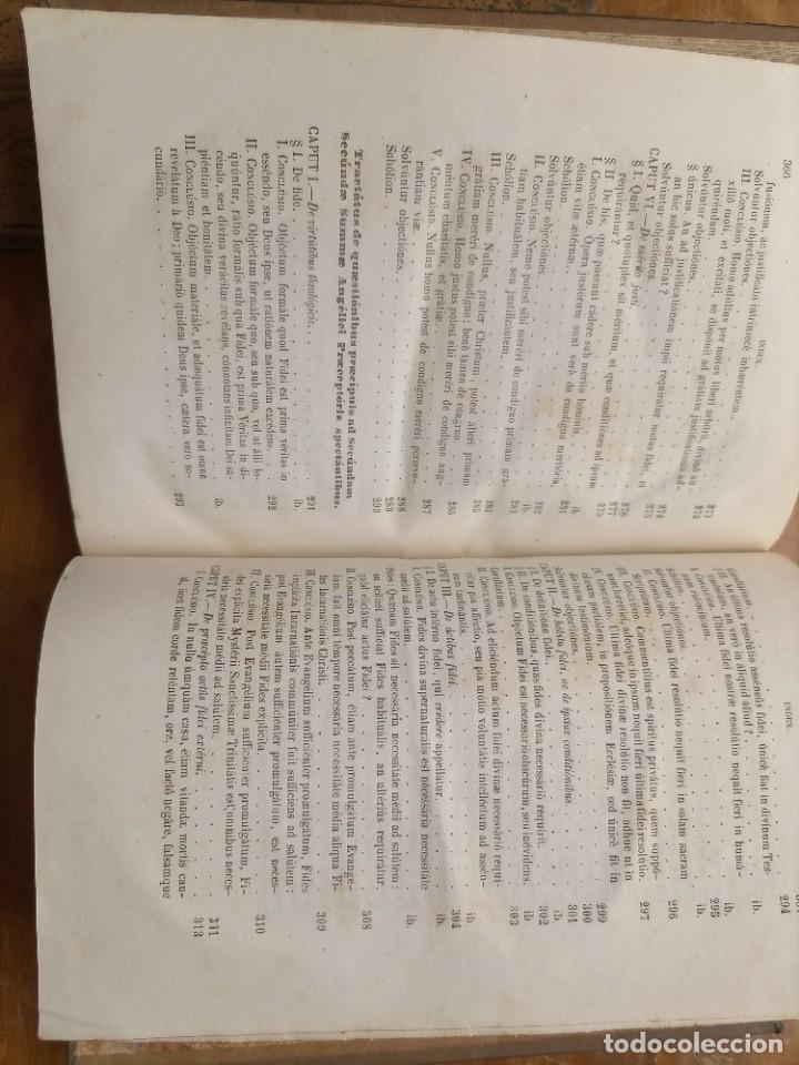 Libros antiguos: 1861 Institutiones teologicae 1, 3 y 4 - Foto 24