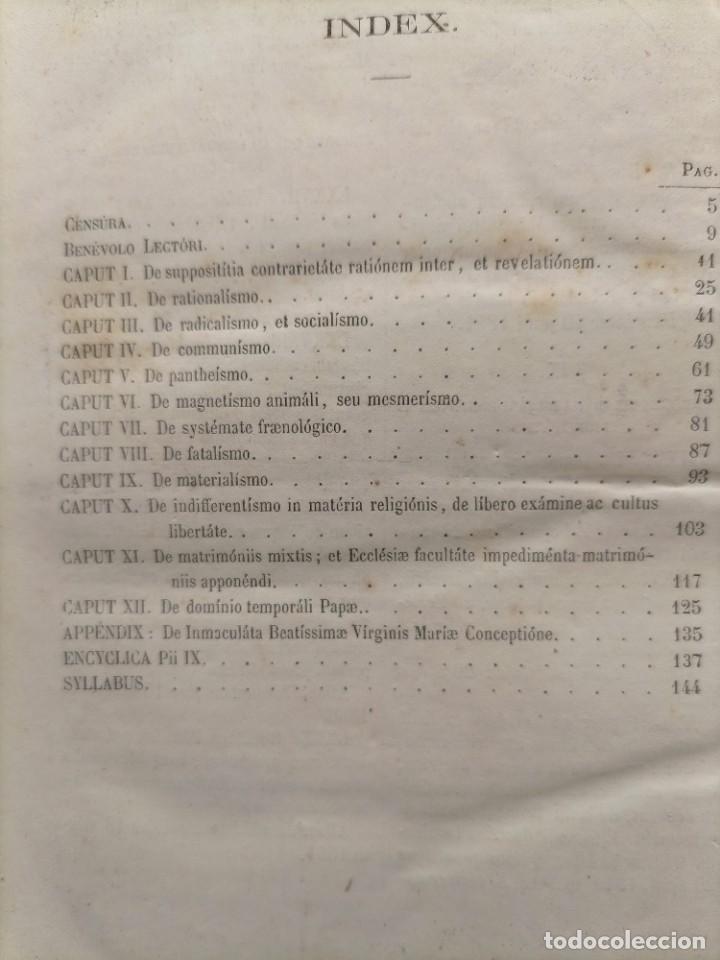 Libros antiguos: 1861 Institutiones teologicae 1, 3 y 4 - Foto 31