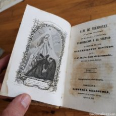 Libros antiguos: LIBRO DE 1851, GUÍA DE PECADORES, LUIS DE GRANADA. TOMO 1. IMP. PABLO RIERA. Lote 323600848