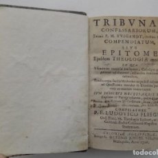 Libros antiguos: LIBRERIA GHOTICA. P.M. VVIGANDT. TRIBUNAL CONFESSARIORUM COMPENDIATUM SIVE EPITOME. 1726. Lote 325319903