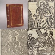 Libros antiguos: 1850 - LIBRO DE NOVENAS PUBLICADAS EN GALICIA - SANTIAGO APOSTOL - VIRGEN DE MONTSERRAT. Lote 327096998